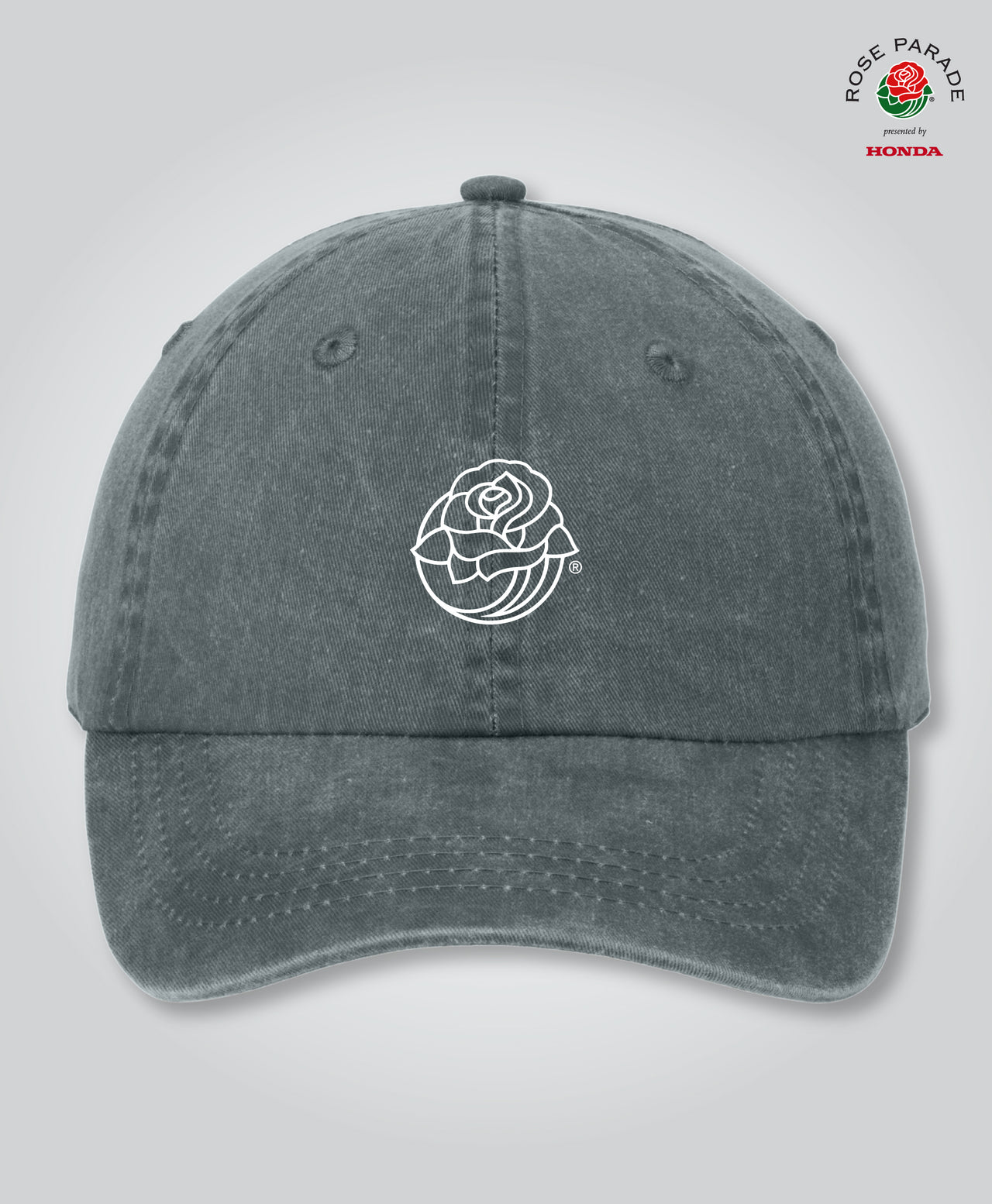 Pigment Dyed Cap, Rose Icon