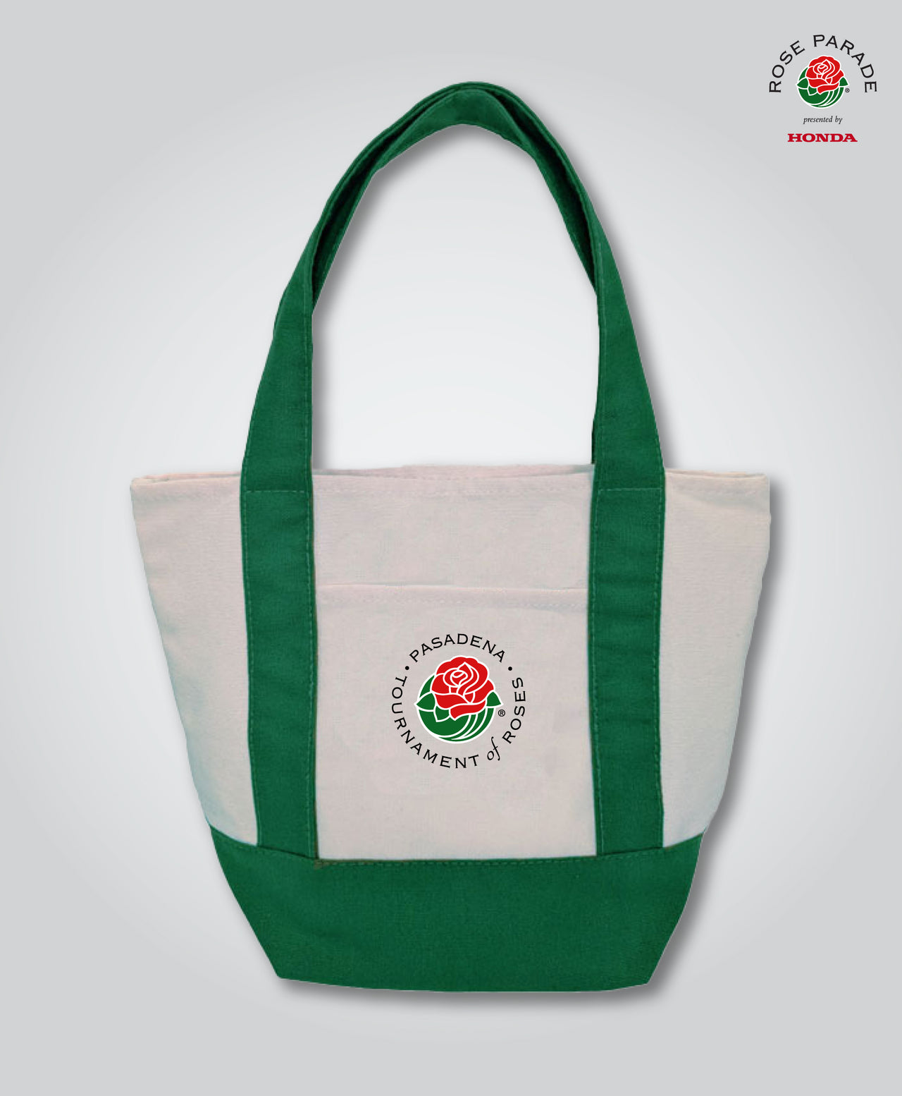 Mini Tote Bag, TofR Logo, Natural/Forest