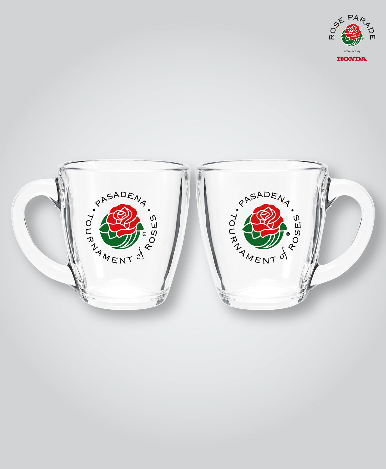 16oz Glass Mug, TofR Logo, Clear