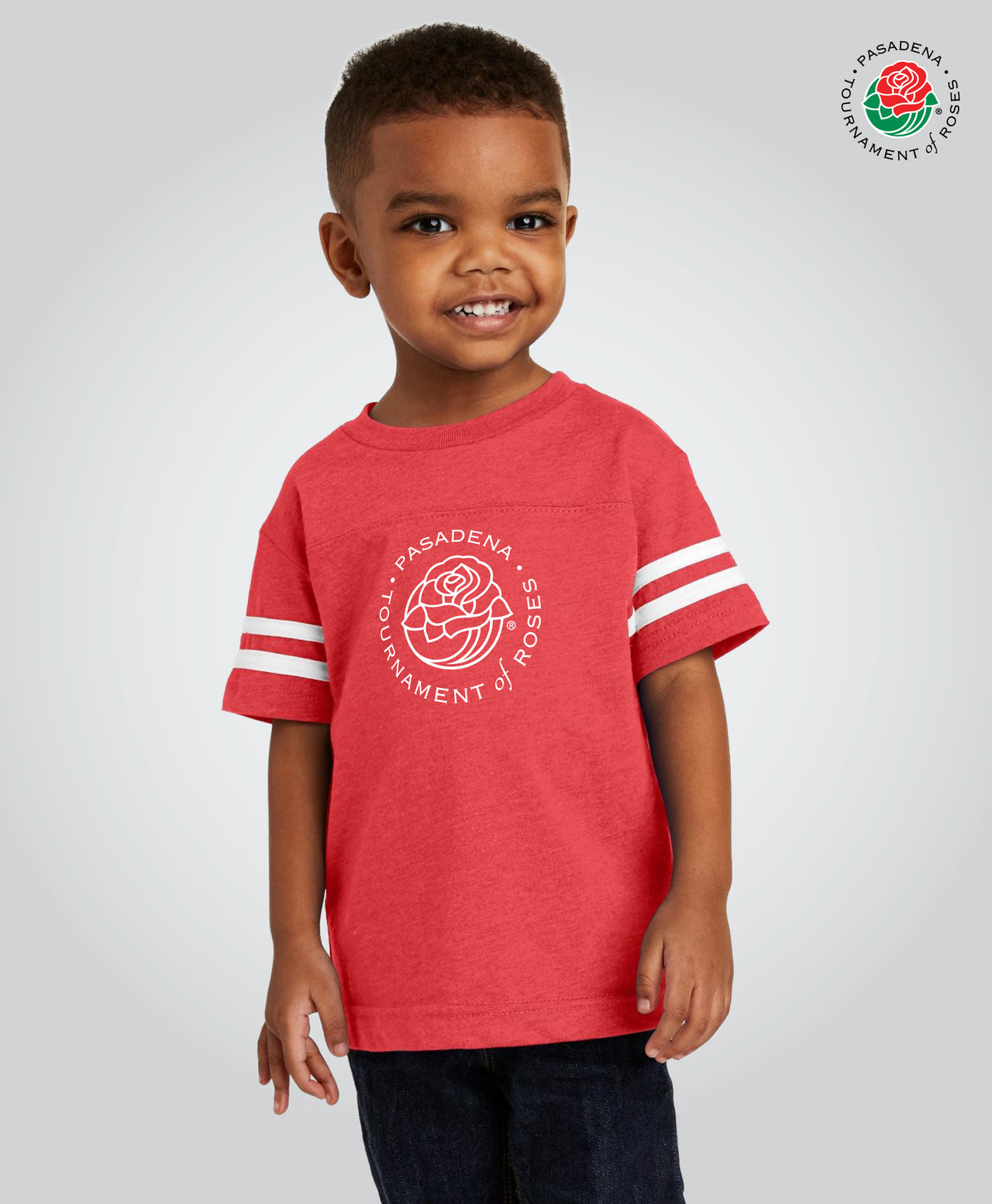 Toddler Jersey Shirt, TofR Logo, Vintage Red