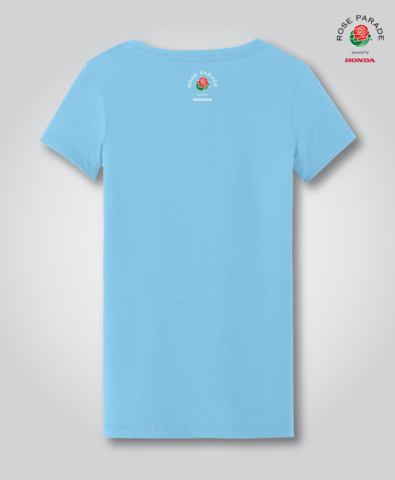Rose Parade® 2027 Ladies Theme Tee, Cancun Blue