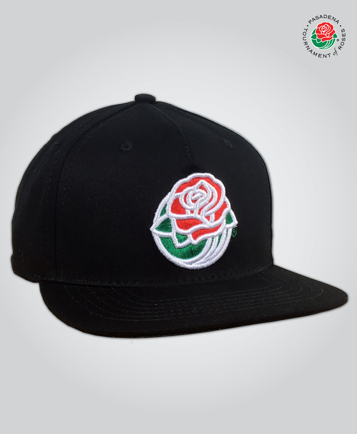 Puff Rose Icon Cap, Black