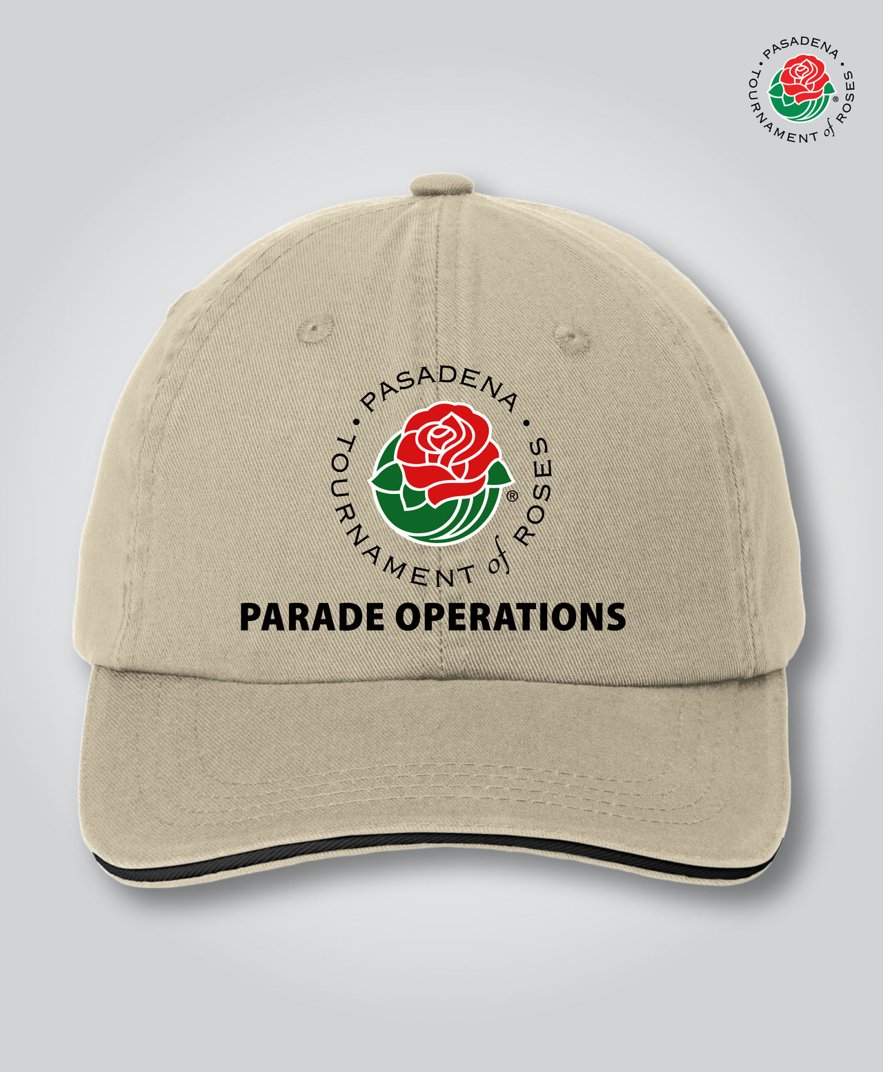 Committee: Parade Operations Cap, Stone/Black