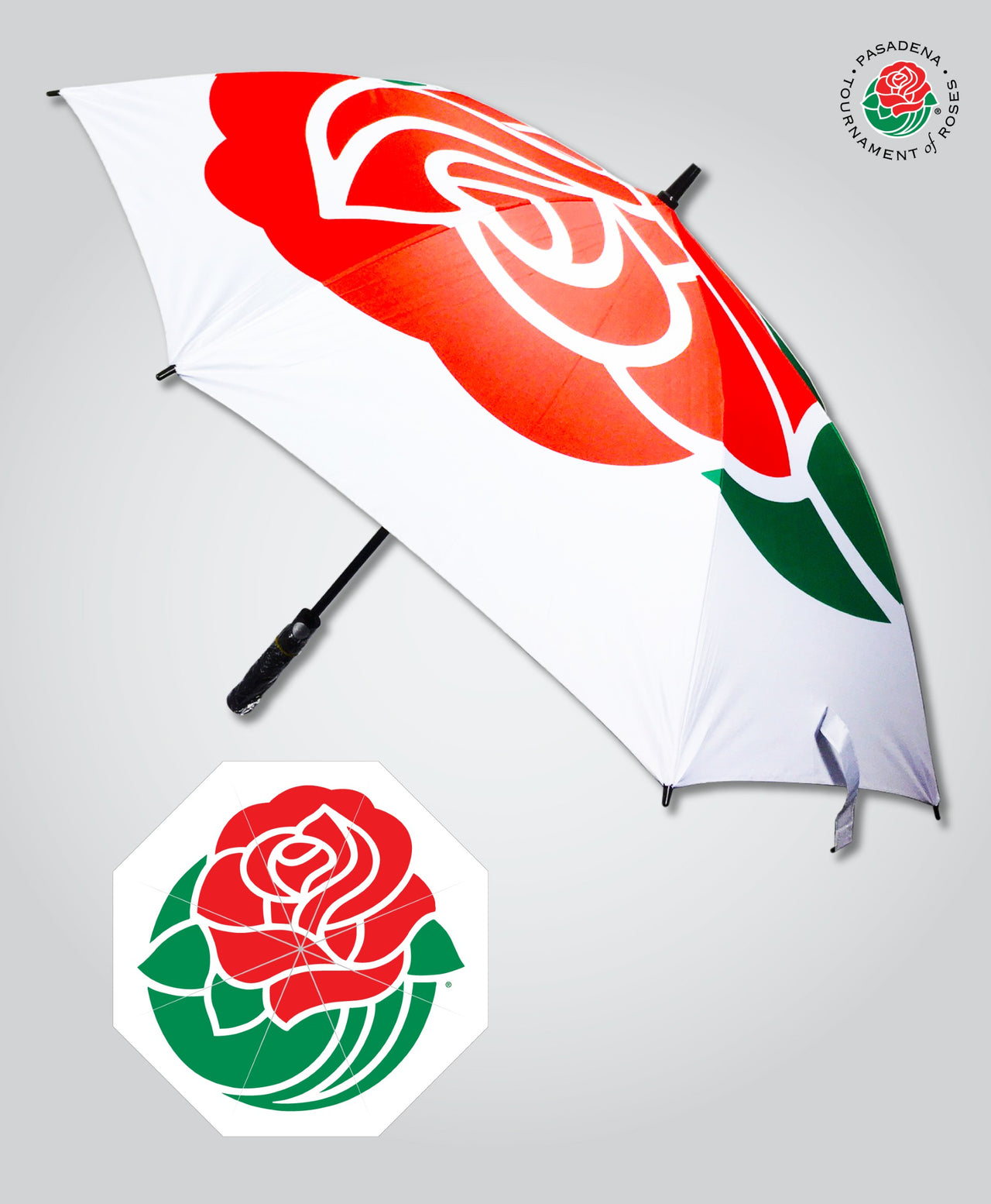 Compact Umbrella, Rose Icon