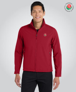 TOR-COM Men's Soft Shell Jacket, RED