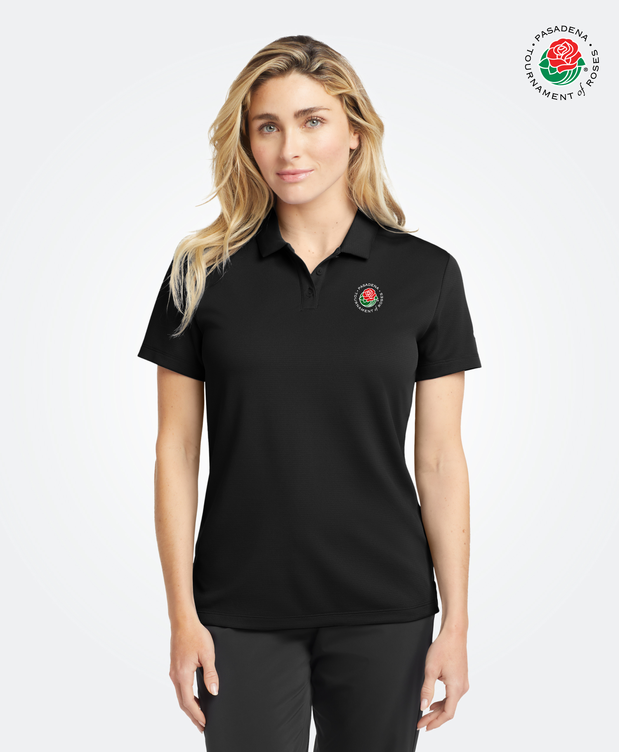 TOR-COM Ladies Nike Polo, BLACK