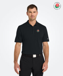 TOR-COM Men's Nike Polo, BLACK