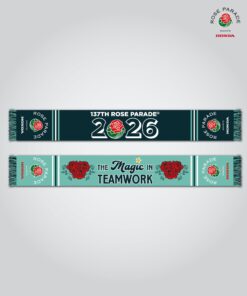 2026 Rose Parade Theme Scarf