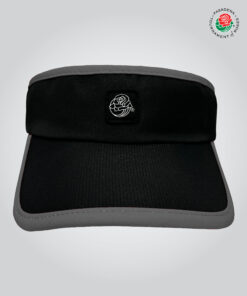 Rose Icon Visor, Red-Gray