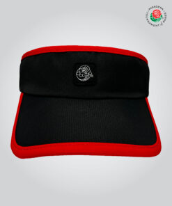 Rose Icon Visor, Red/Black